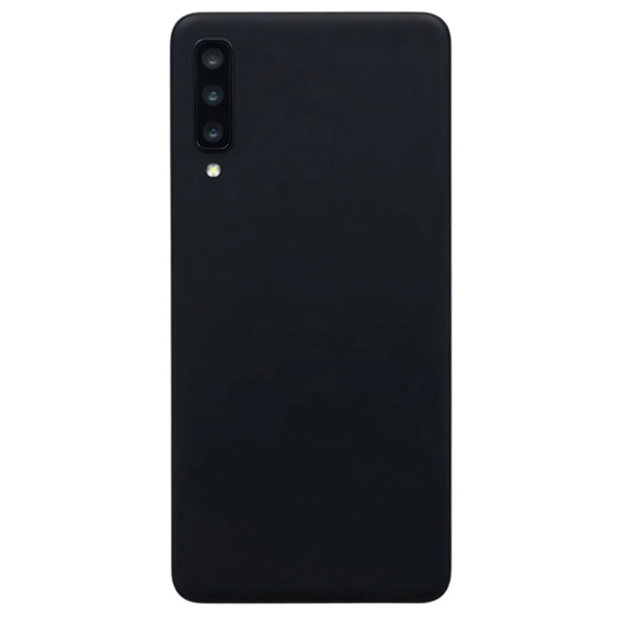 Ersatz-Akkudeckel für Samsung Galaxy A7 2018 (SM-A750F) in der Originalfarbe Black Sky inklusive Kameralinse.