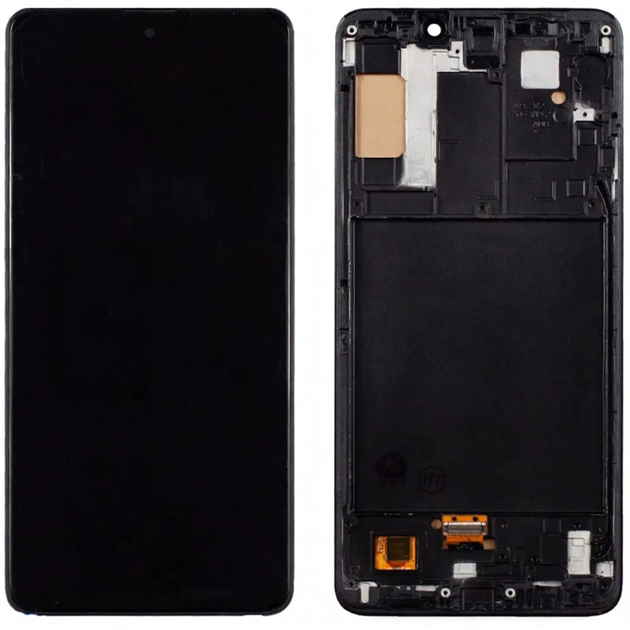 Ersatz-Display für Samsung Galaxy A9 2018 (SM-A920F) in Schwarz mit hochwertiger Soft OLED Technologie.