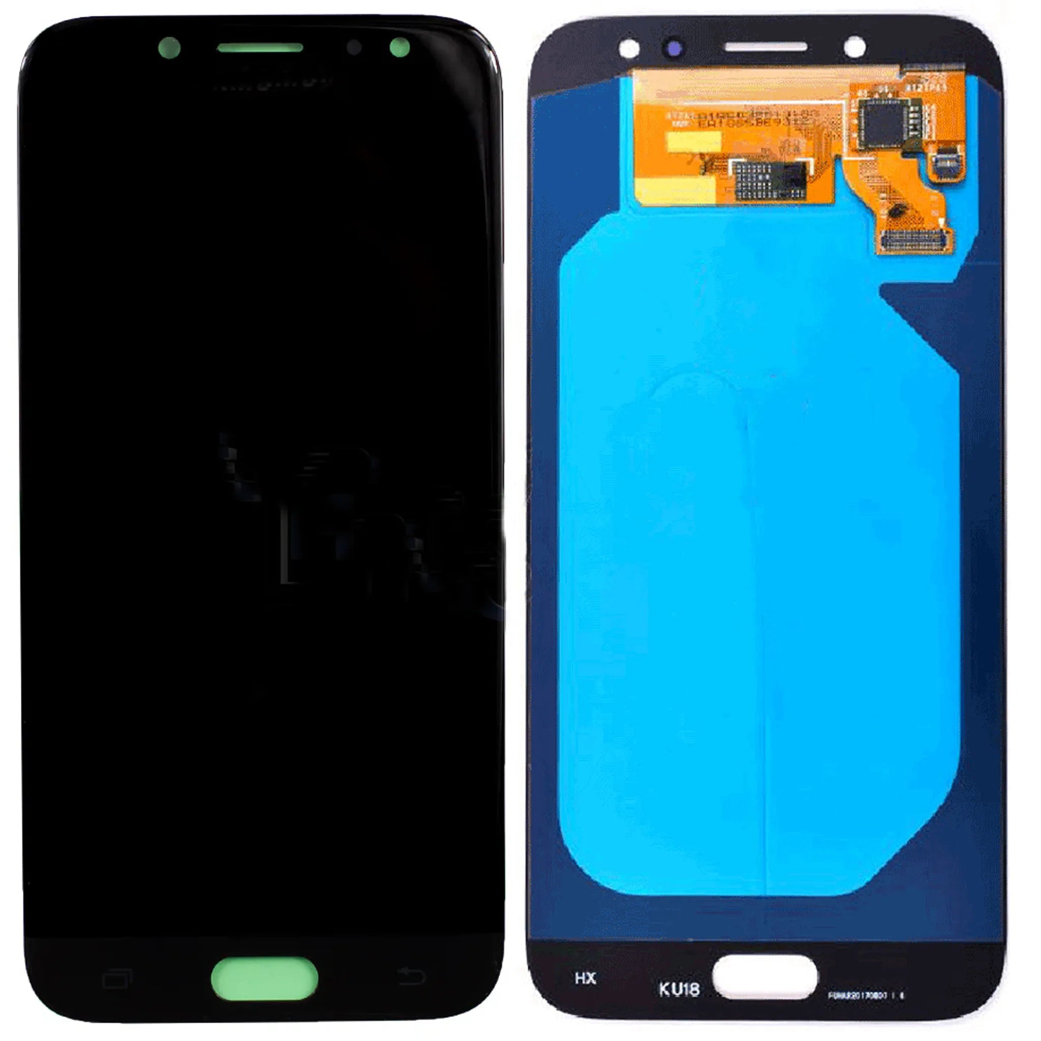OLED Display für Samsung Galaxy J7 2017 (J730F) in Schwarz.