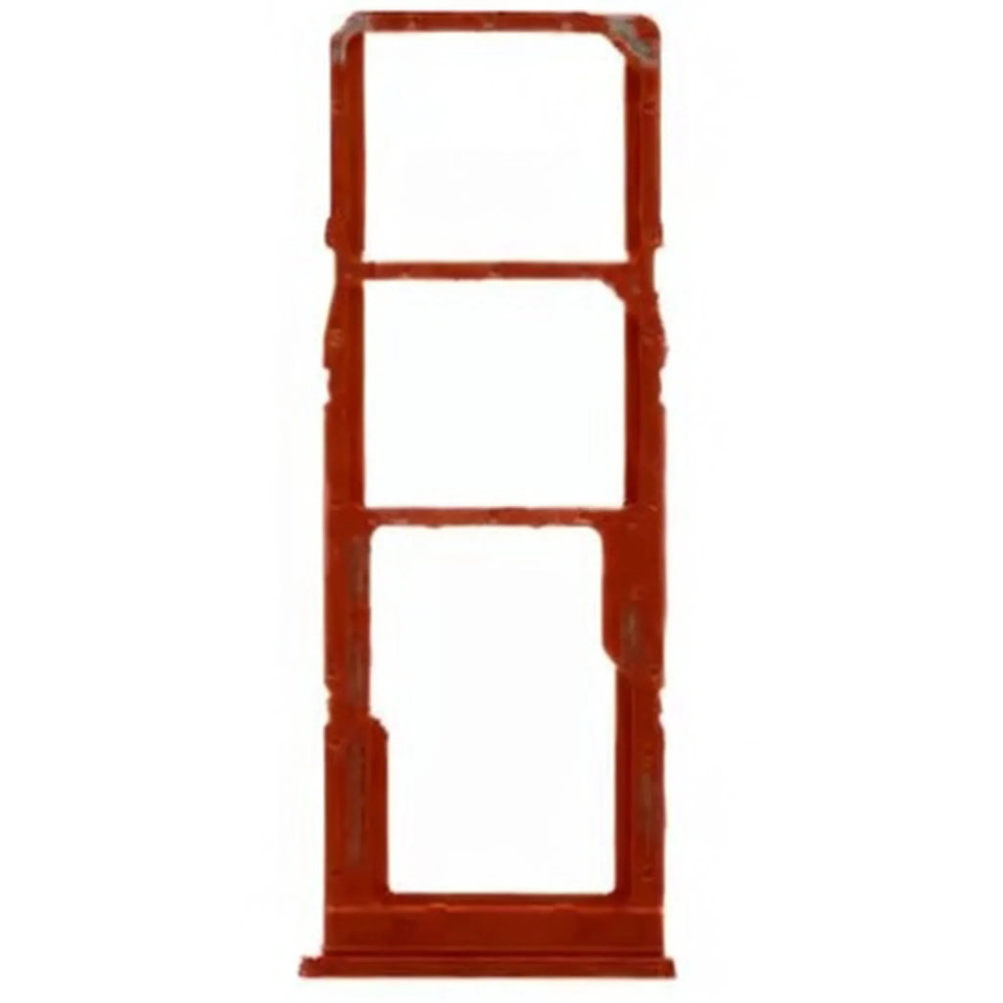 Roter Sim Tray Halter für Samsung Galaxy A03 Ersatzteil.