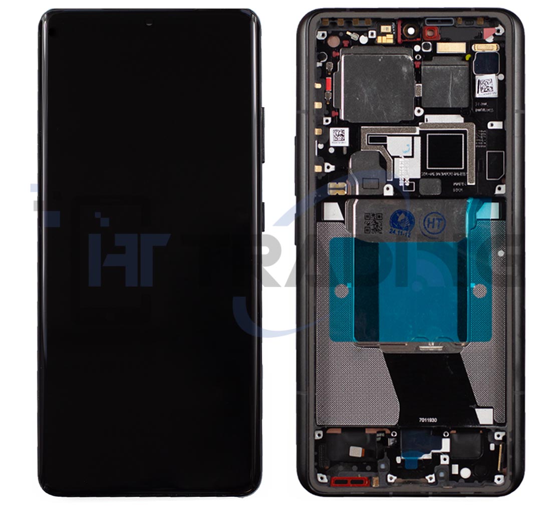 Xiaomi Mi 14 Ultra Display mit Rahmen Schwarz, OEM - Fonix