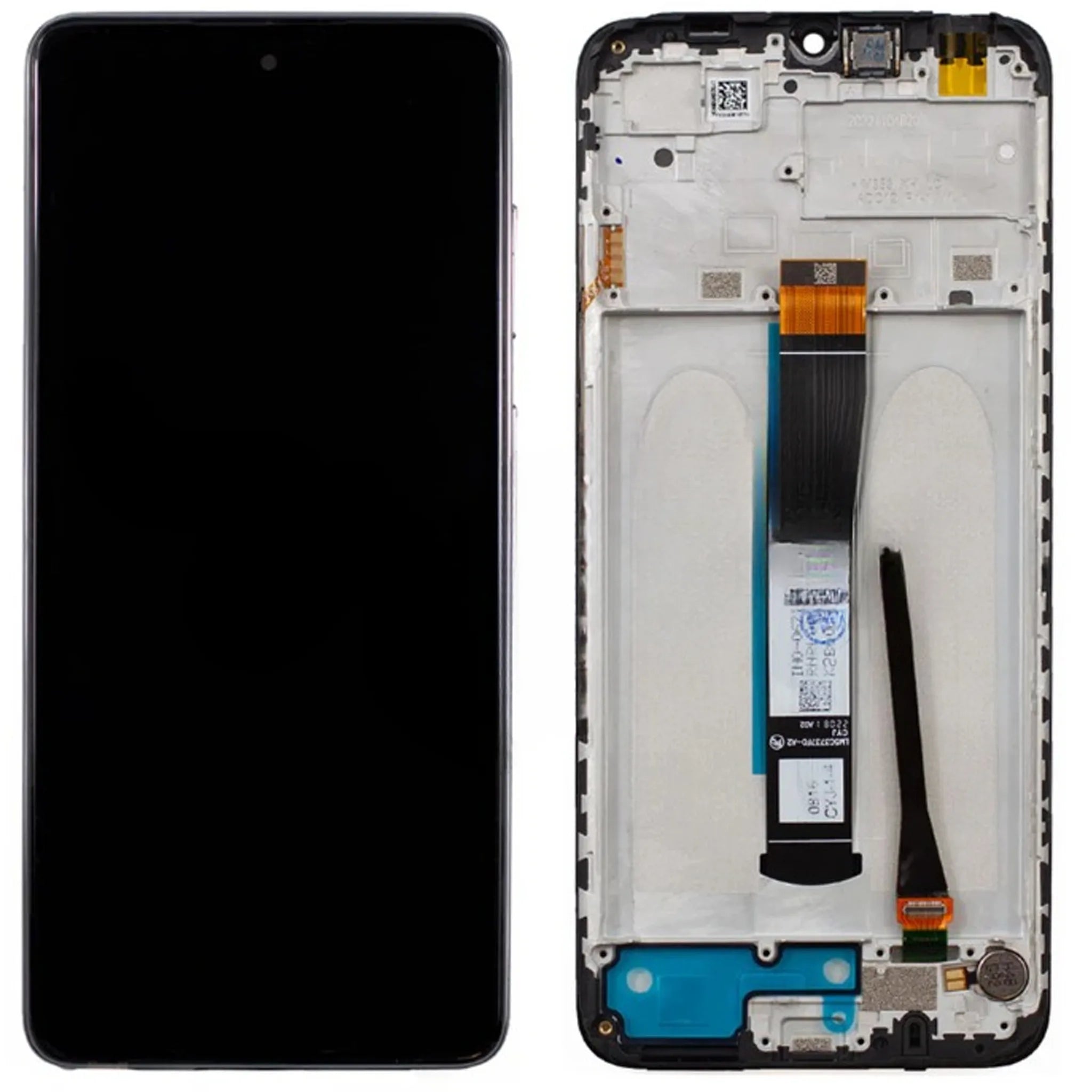 OEM Display mit Rahmen für Xiaomi Redmi 10C